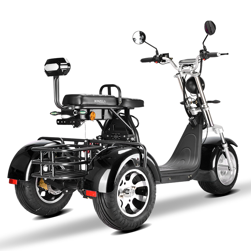 Coco Bike E-Scooter mit Straßenzulassung und drei Räder Trike ca. 70km Reichweite, 60V | 2000W | 40AH Akku – Bild 11