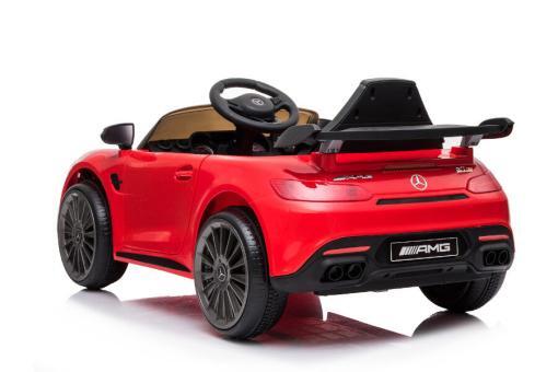 Kinderfahrzeug - Elektro Auto "Mercedes GT" Mod. 011- lizenziert - 12V4,5AH, 2 Motoren, 2,4Ghz, MP3, Ledersitz+EVA – Bild 8