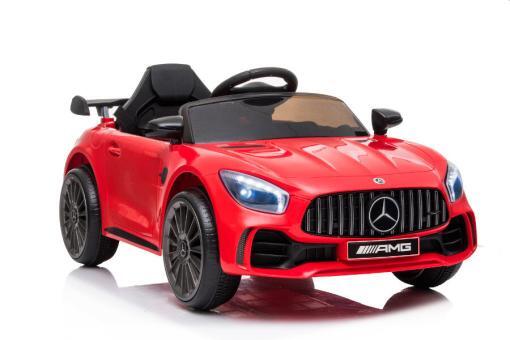 Kinderfahrzeug - Elektro Auto "Mercedes GT" Mod. 011- lizenziert - 12V4,5AH, 2 Motoren, 2,4Ghz, MP3, Ledersitz+EVA