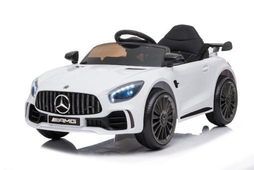 Kinderfahrzeug - Elektro Auto "Mercedes GT" Mod. 011- lizenziert - 12V4,5AH, 2 Motoren, 2,4Ghz, MP3, Ledersitz+EVA – Bild 6