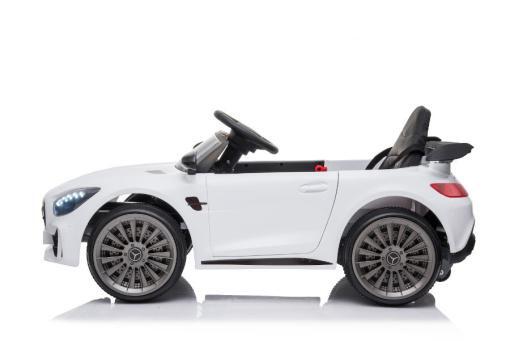 Kinderfahrzeug - Elektro Auto "Mercedes GT" Mod. 011- lizenziert - 12V4,5AH, 2 Motoren, 2,4Ghz, MP3, Ledersitz+EVA – Bild 9