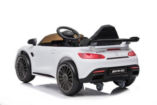 Kinderfahrzeug - Elektro Auto "Mercedes GT" Mod. 011- lizenziert - 12V4,5AH, 2 Motoren, 2,4Ghz, MP3, Ledersitz+EVA – Bild 12