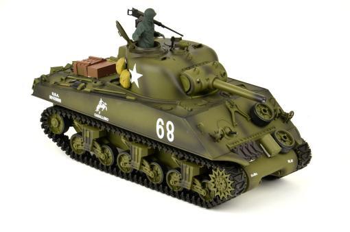 RC Panzer "US M4A3 Sherman" Heng Long 1:16 mit Rauch&Sound+Stahlgetriebe und 2,4Ghz -V 7.0 – Bild 11