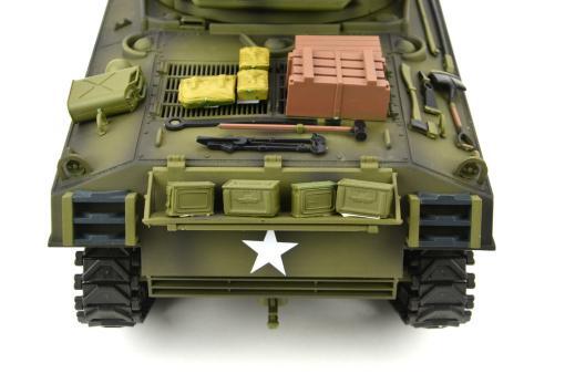 RC Panzer "US M4A3 Sherman" Heng Long 1:16 mit Rauch&Sound+Stahlgetriebe und 2,4Ghz -V 7.0 – Bild 14