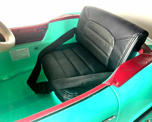 Kinderfahrzeug - Elektro Auto "BMW 507 Oldtimer" - Lizenziert - 12V7AH, 2.4Ghz Fernsteuerung, MP3, Ledersitz+EVA – Bild 11