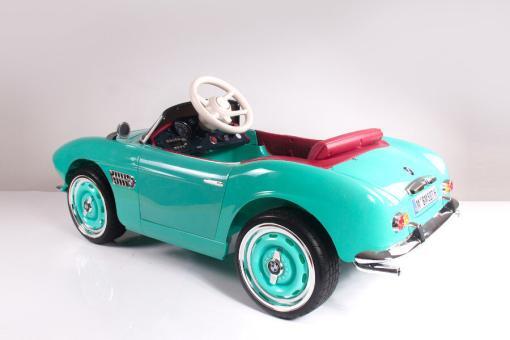 Kinderfahrzeug - Elektro Auto "BMW 507 Oldtimer" - Lizenziert - 12V7AH, 2.4Ghz Fernsteuerung, MP3, Ledersitz+EVA – Bild 7