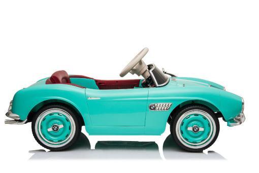 Kinderfahrzeug - Elektro Auto "BMW 507 Oldtimer" - Lizenziert - 12V7AH, 2.4Ghz Fernsteuerung, MP3, Ledersitz+EVA – Bild 4