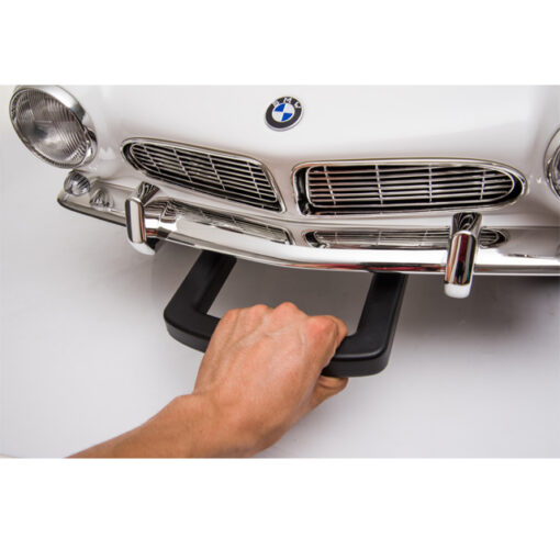 Kinderfahrzeug - Elektro Auto "BMW 507 Oldtimer" - Lizenziert - 12V7AH, 2.4Ghz Fernsteuerung, MP3, Ledersitz+EVA – Bild 5