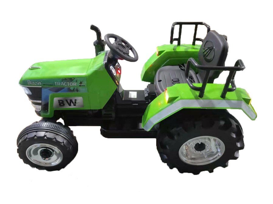 Kinderauto Traktor mit starken 200 Watt Motoren 24 Volt Power Traktor  Testsieger