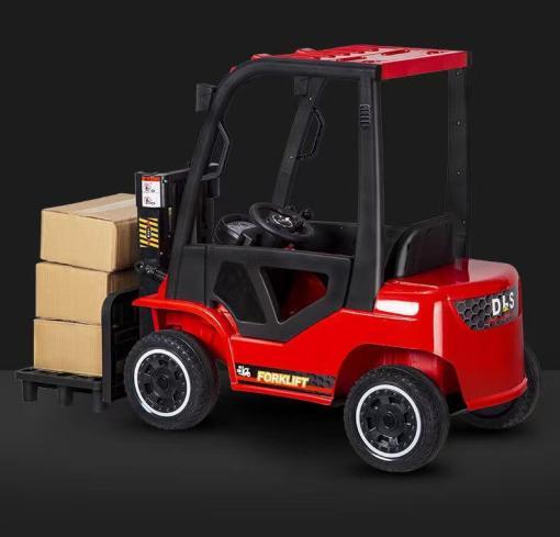 Kinderauto - Elektro Gabelstabler - 12V7AH Akku, 2 Motoren + 2,4Ghz – Bild 4