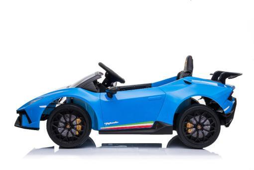 Elektro Kinderauto "Lamborghini Huracan" - lizenziert - 12V Akku, 2 Motoren- 2,4Ghz Fernsteuerung, MP3, Ledersitz+EVA – Bild 13