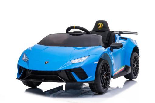 Elektro Kinderauto "Lamborghini Huracan" - lizenziert - 12V Akku, 2 Motoren- 2,4Ghz Fernsteuerung, MP3, Ledersitz+EVA – Bild 4