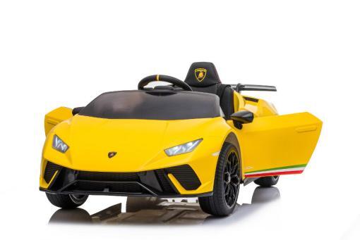 Elektro Kinderauto "Lamborghini Huracan" - lizenziert - 12V Akku, 2 Motoren- 2,4Ghz Fernsteuerung, MP3, Ledersitz+EVA – Bild 15