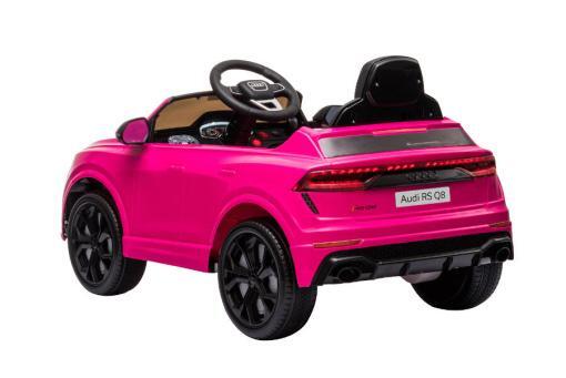Kinderfahrzeug - Elektro Auto "Audi RS Q8" - lizenziert - 12V7A Akku und 2 Motoren- 2,4Ghz + MP3 + Leder + EVA – Bild 6