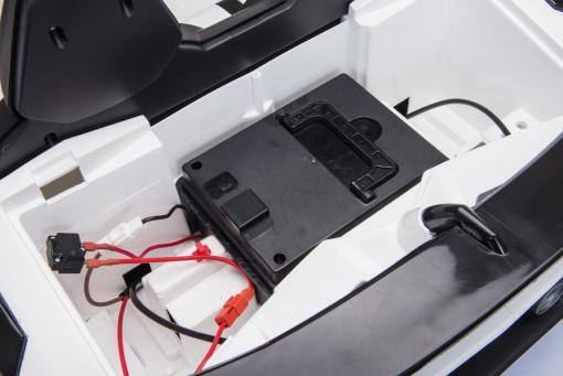 Kinderfahrzeug - Elektro Auto "Lamborghini Aventador SVJ 2 Sitzer" - lizenziert - 12V7AH, 2 Motoren- 2,4Ghz Fernsteuerung, MP3, Ledersitz+EVA+Lackiert – Bild 14
