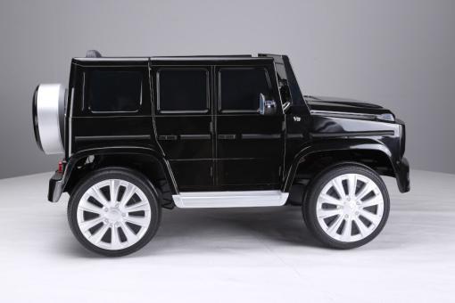 Kinderfahrzeug - Elektro Auto "Mercedes G500" - lizenziert - 12V7A Akku,2 Motoren+ 2,4Ghz+Ledersitz+EVA – Bild 7