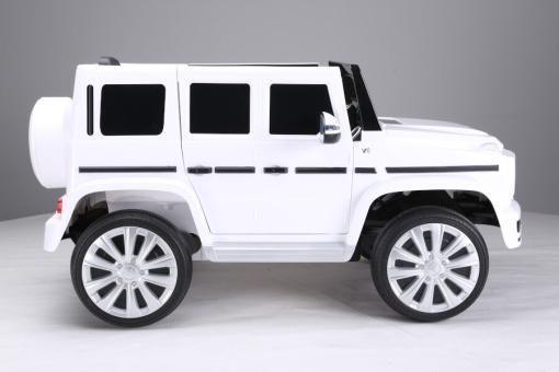 Kinderfahrzeug - Elektro Auto "Mercedes G500" - lizenziert - 12V7A Akku,2 Motoren+ 2,4Ghz+Ledersitz+EVA – Bild 8