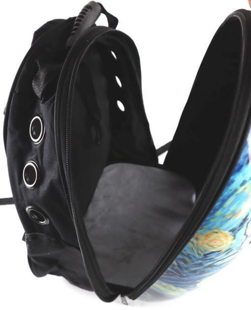 Katzen Reisetasche Atmungsaktiv – Bild 3