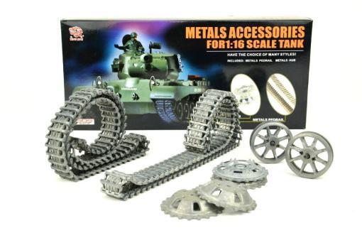 Aufrüstungssatz für Panzer: Metallkettenset für Heng Long Sturmgeschütz und Tauchpanzer