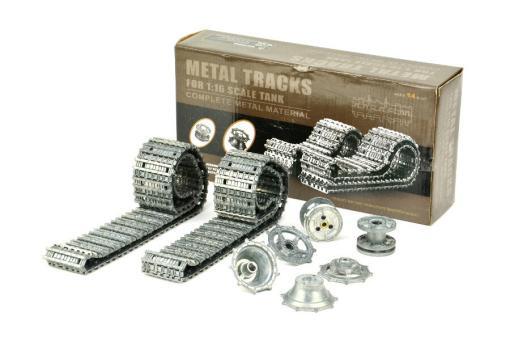Aufrüstungssatz für Panzer: Metallkettenset für Heng Long Königstiger