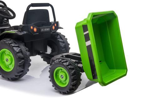Elektro Kinderfahrauto - Elektro Traktor 388 - 12V7A Akku,2 Motoren 35W mit 2,4Ghz Fernsteuerung und Anhänger – Bild 4