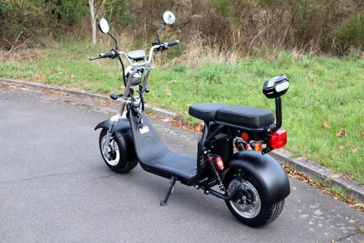 Coco Bike Fat E-Scooter mit Straßenzulassung bis zu 48 km/h schnell - mit Alu Felgen, 60V | 1500W | 20AH Akku -CP1.6 – Bild 10