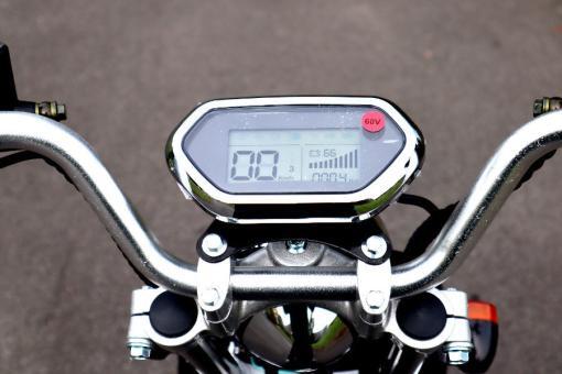 Coco Bike Fat E-Scooter mit Straßenzulassung bis zu 48 km/h schnell - mit Alu Felgen, 60V | 1500W | 20AH Akku -CP1.6 – Bild 8
