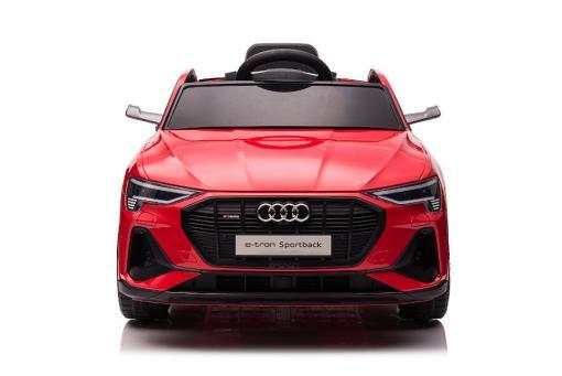 Kinderfahrzeug - Elektro Auto "Audi E-Tron" - lizenziert - 12V7AH Akku und 4 Motoren- 2,4Ghz + MP3 + Leder + EVA-Rot
