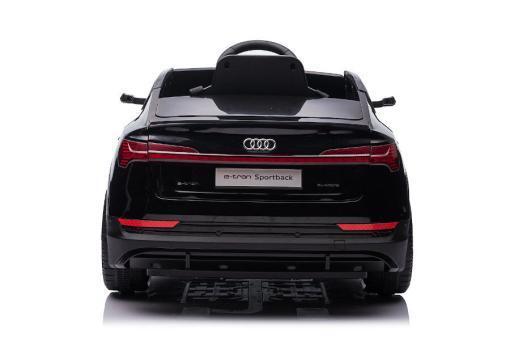 Kinderfahrzeug - Elektro Auto "Audi E-Tron" - lizenziert - 12V7AH Akku und 4 Motoren- 2,4Ghz + MP3 + Leder + EVA-Schwarz – Bild 3