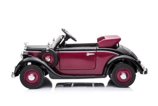 Elektro Kinderfahrzeug - Kinderauto "Audi Horch 930V" Oldtimer - lizenziert - 24V7AH, 2 Motoren- 2,4Ghz Fernsteuerung, MP3, Ledersitz+EVA- Lackiert – Bild 4