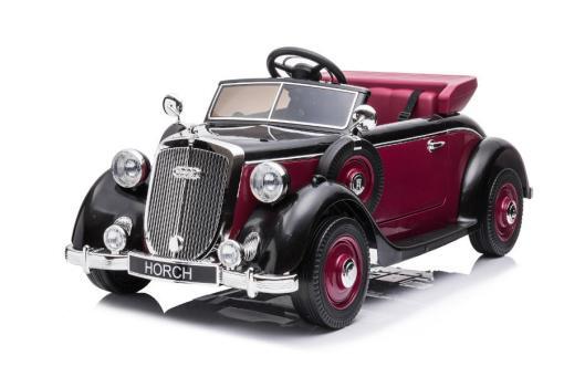 Elektro Kinderfahrzeug - Kinderauto "Audi Horch 930V" Oldtimer - lizenziert - 24V7AH, 2 Motoren- 2,4Ghz Fernsteuerung, MP3, Ledersitz+EVA- Lackiert – Bild 8