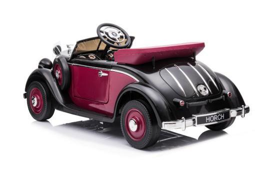 Elektro Kinderfahrzeug - Kinderauto "Audi Horch 930V" Oldtimer - lizenziert - 24V7AH, 2 Motoren- 2,4Ghz Fernsteuerung, MP3, Ledersitz+EVA- Lackiert – Bild 9