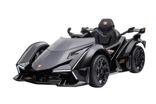 Kinderfahrzeug - Elektro Auto "Lamborghini V12 Vision Gran Turismo" - lizenziert - 12V7AH, 2 Motoren- 2,4Ghz Fernsteuerung, MP3, Ledersitz+EVA – Bild 11