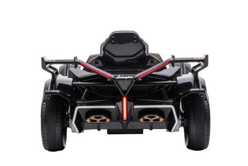 Kinderfahrzeug - Elektro Auto "Lamborghini V12 Vision Gran Turismo" - lizenziert - 12V7AH, 2 Motoren- 2,4Ghz Fernsteuerung, MP3, Ledersitz+EVA – Bild 12