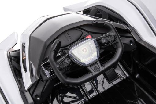 Kinderfahrzeug - Elektro Auto "Lamborghini V12 Vision Gran Turismo" - lizenziert - 12V7AH, 2 Motoren- 2,4Ghz Fernsteuerung, MP3, Ledersitz+EVA – Bild 17
