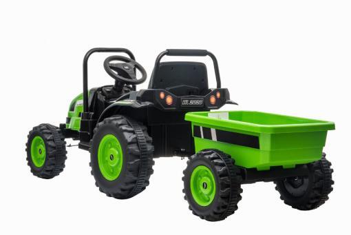 Elektro Kinderfahrauto - Elektro Traktor 388 - 12V7A Akku,2 Motoren 35W mit 2,4Ghz Fernsteuerung und Anhänger – Bild 6