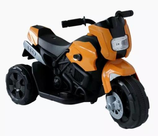 Kinderfahrzeug- Elektro Kindermotorrad - Dreirad - Orange