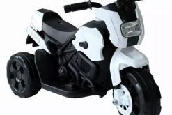 Kinderfahrzeug- Elektro Kindermotorrad - Dreirad -Weiss