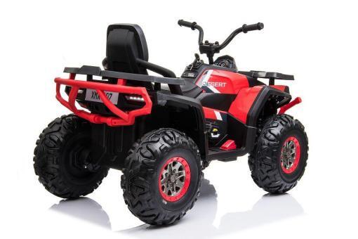 Kinderfahrzeug - Elektro Kinderquad "607" 2x45W, 12V7Ah -rot – Bild 5