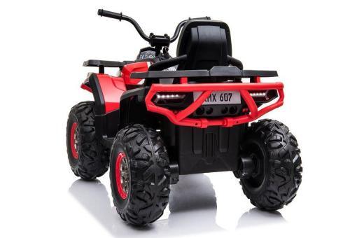 Kinderfahrzeug - Elektro Kinderquad "607" 2x45W, 12V7Ah -rot – Bild 2