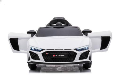Kinderfahrzeug - Elektro Auto "Audi R8 Spyder" - lizenziert - 12V7AH Akku und 2 Motoren- 2,4Ghz + MP3 + Leder + EVA – Bild 3