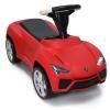Kinderauto - Rutscher - Auto "Lamborghini Urus" lizenziert -Rot mit Ledersitz und Gummireifen