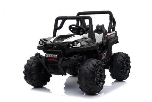 Kinderfahrzeug - Elektro Auto "Buggy 688" - 12V7AH Akku,2 Motoren- 2,4Ghz, MP3 + Ledersitz-Weiss