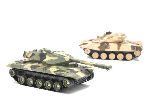 RC Panzer Battle 2er Set - Infrarot Kampfsystem - Gefechtssimulation
