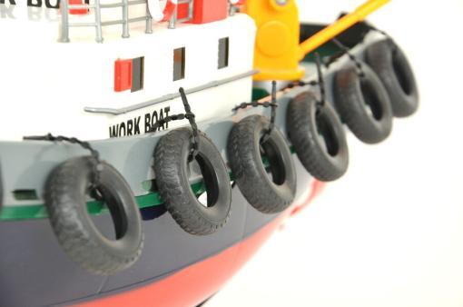 RC Boot Hafenschlepper, detailgetreu, mit Wasserspritzfunktion von Heng Long - 2,4Ghz – Bild 10