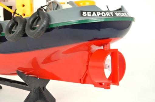 RC Boot Hafenschlepper, detailgetreu, mit Wasserspritzfunktion von Heng Long - 2,4Ghz – Bild 11
