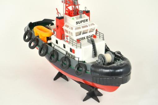 RC Boot Hafenschlepper, detailgetreu, mit Wasserspritzfunktion von Heng Long - 2,4Ghz – Bild 12