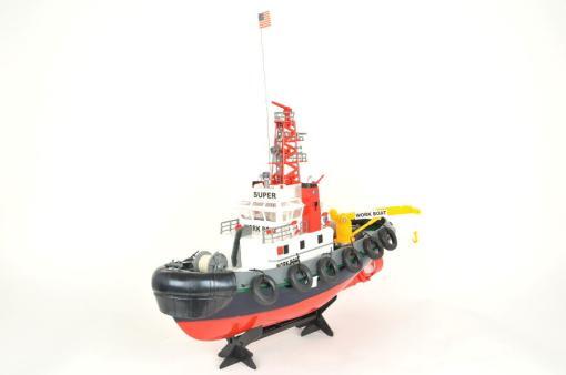 RC Boot Hafenschlepper, detailgetreu, mit Wasserspritzfunktion von Heng Long - 2,4Ghz – Bild 14
