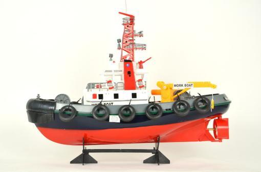 RC Boot Hafenschlepper, detailgetreu, mit Wasserspritzfunktion von Heng Long - 2,4Ghz – Bild 2