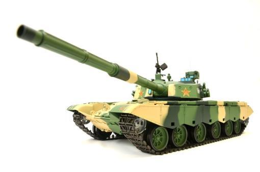 RC Panzer "ZTZ 99" 1:16 Heng Long -Rauch&Sound + Metallgetriebe und 2,4Ghz